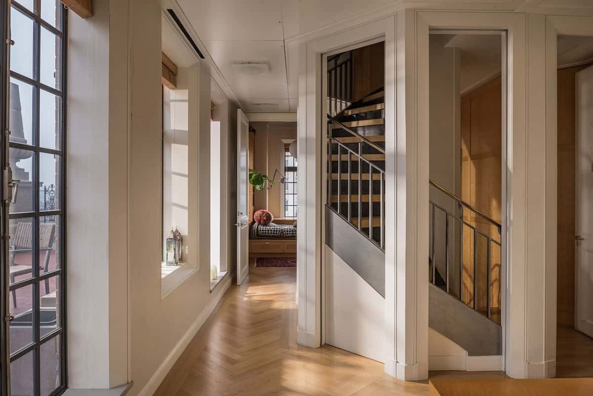 modern hallway