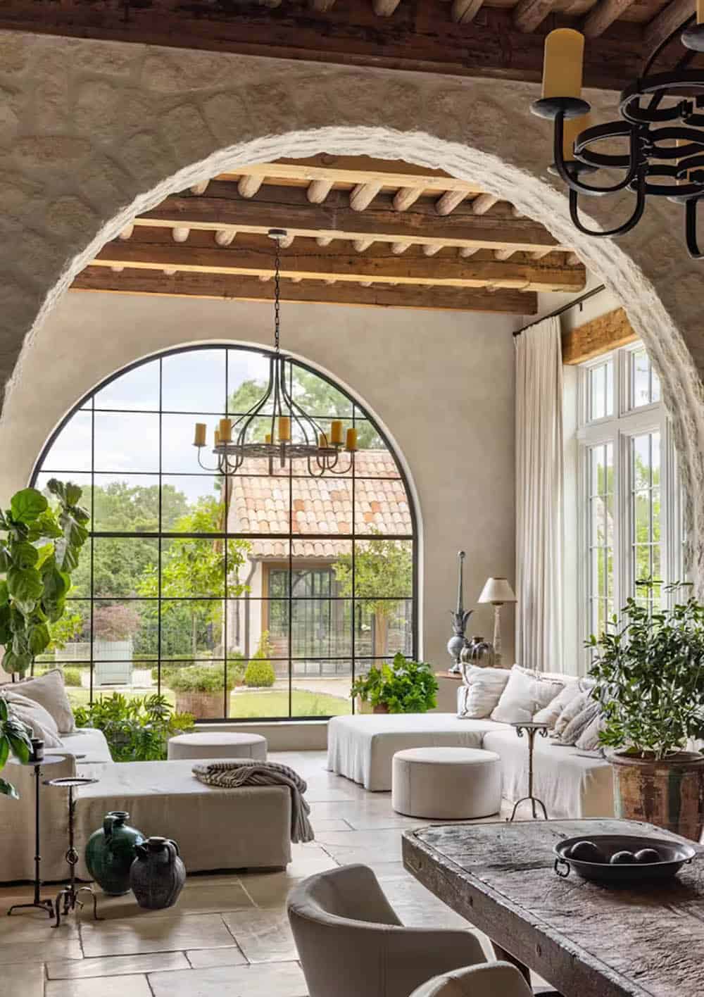 provencal-inspired home living room