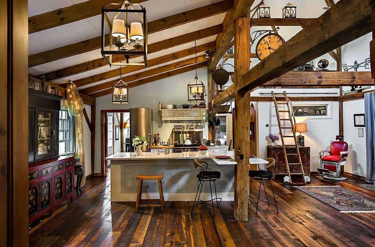 modern rustic kitchen