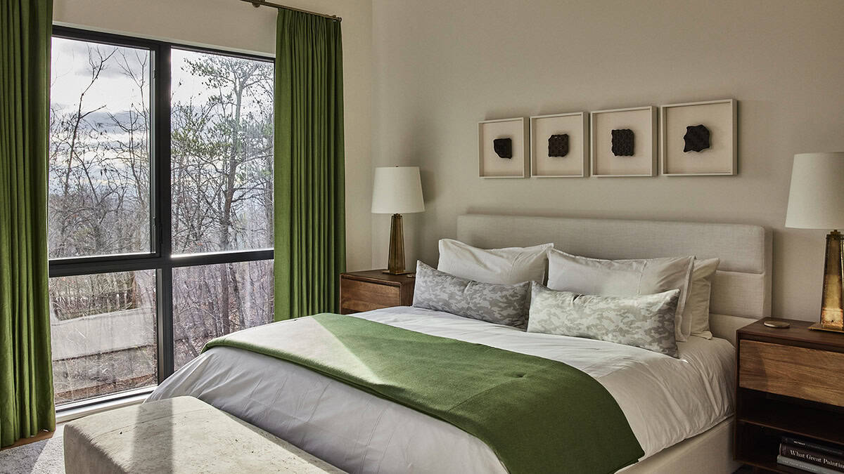 rustic modern bedroom