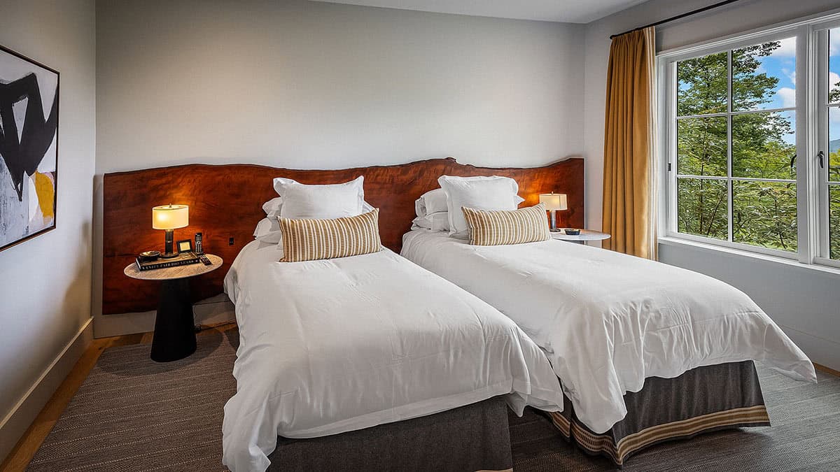 rustic modern bedroom