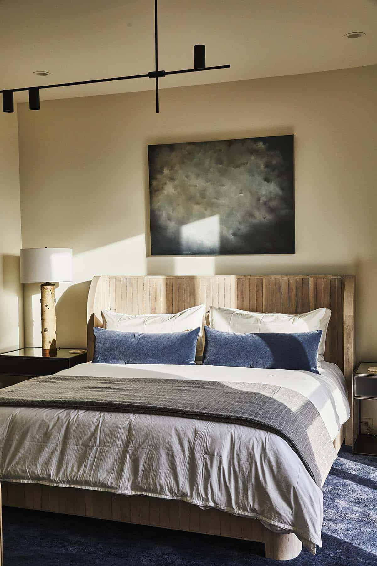 rustic modern bedroom