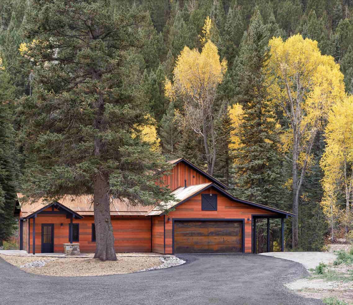 rustic ranch house exterior