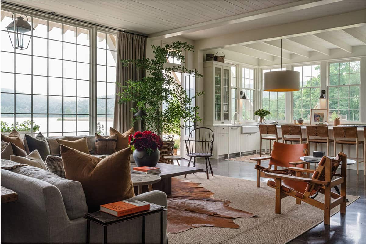 lake house living room