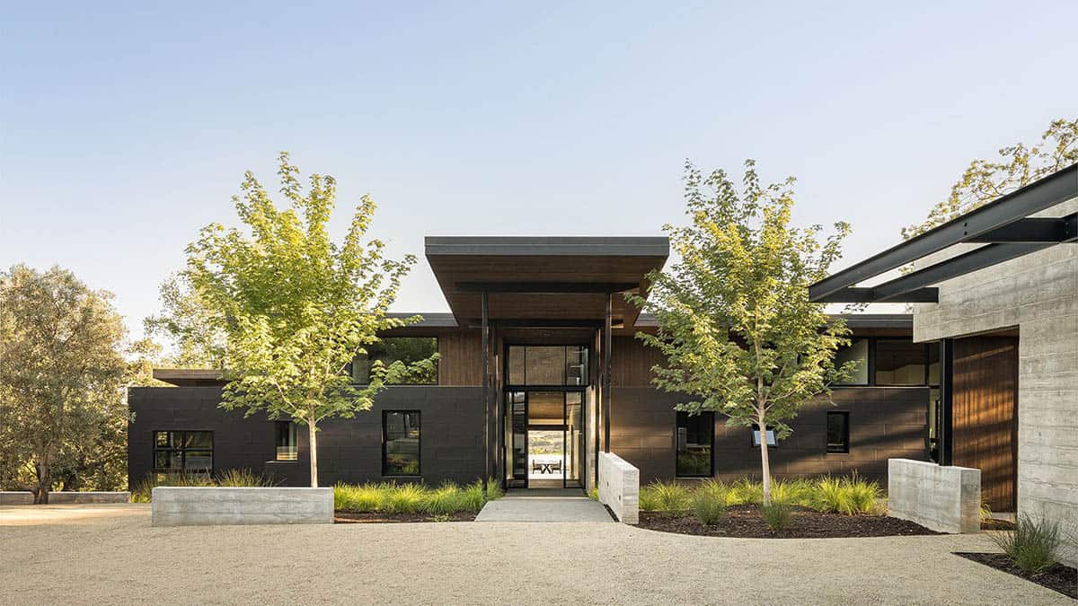 modern home exterior