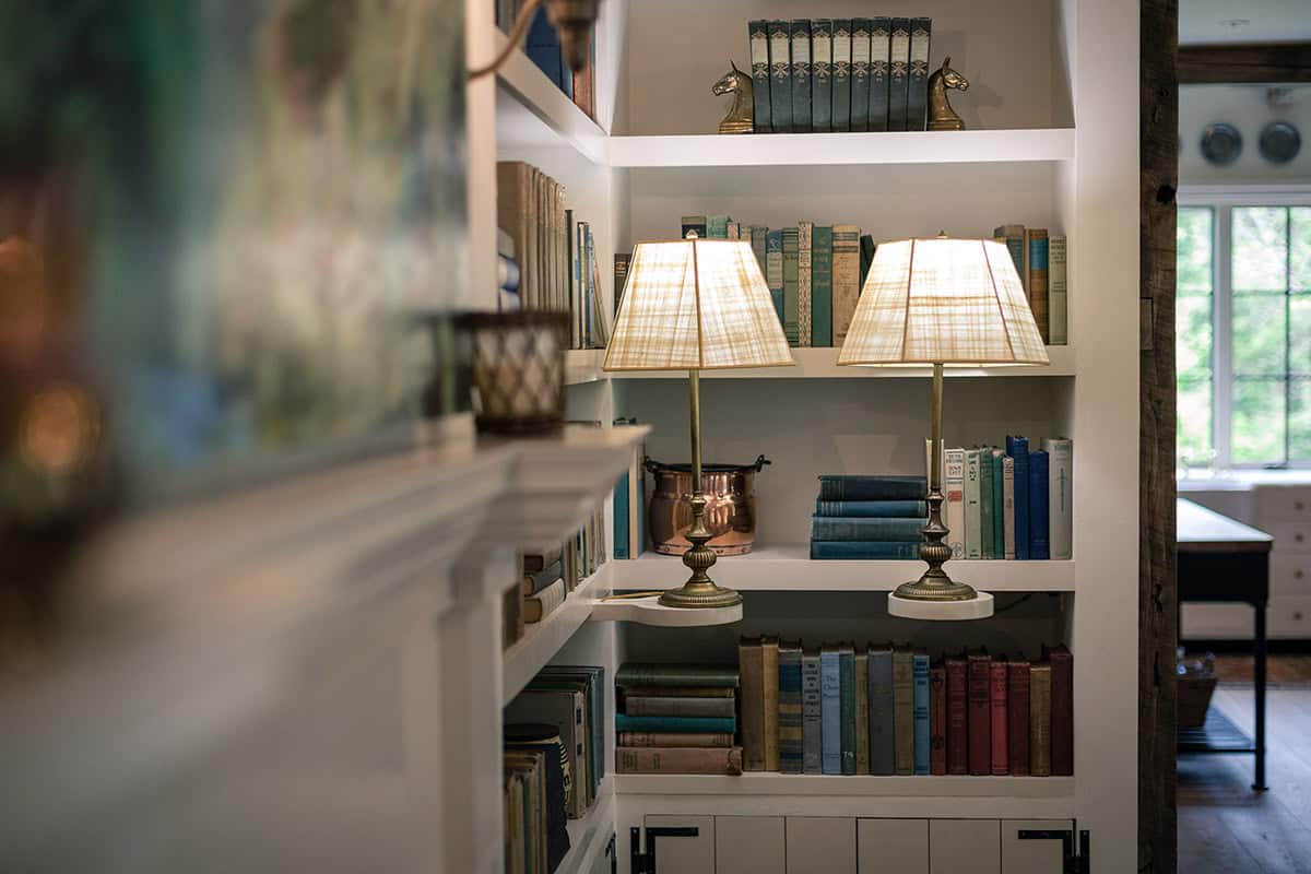 farmhouse style home library
