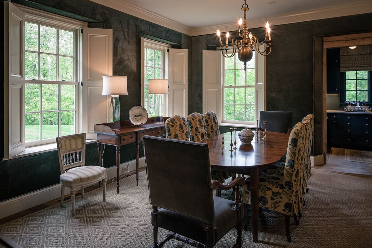 farmhouse style dining room