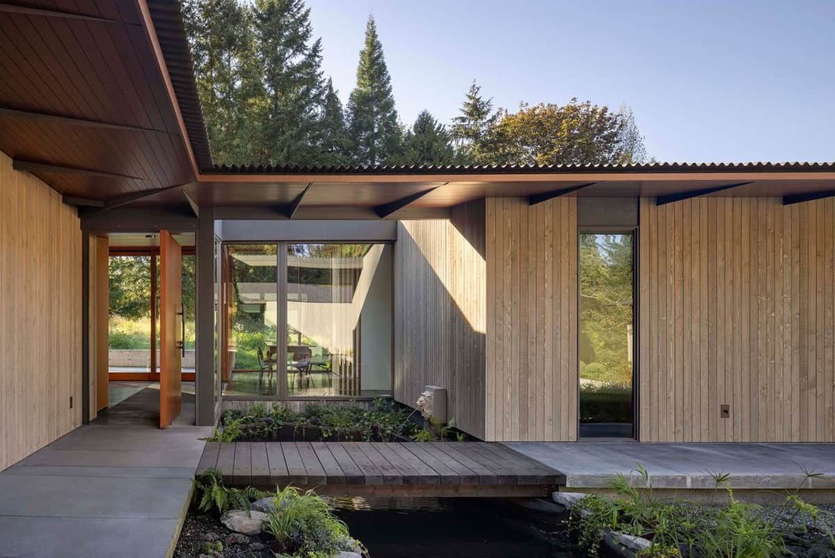 modern home exterior