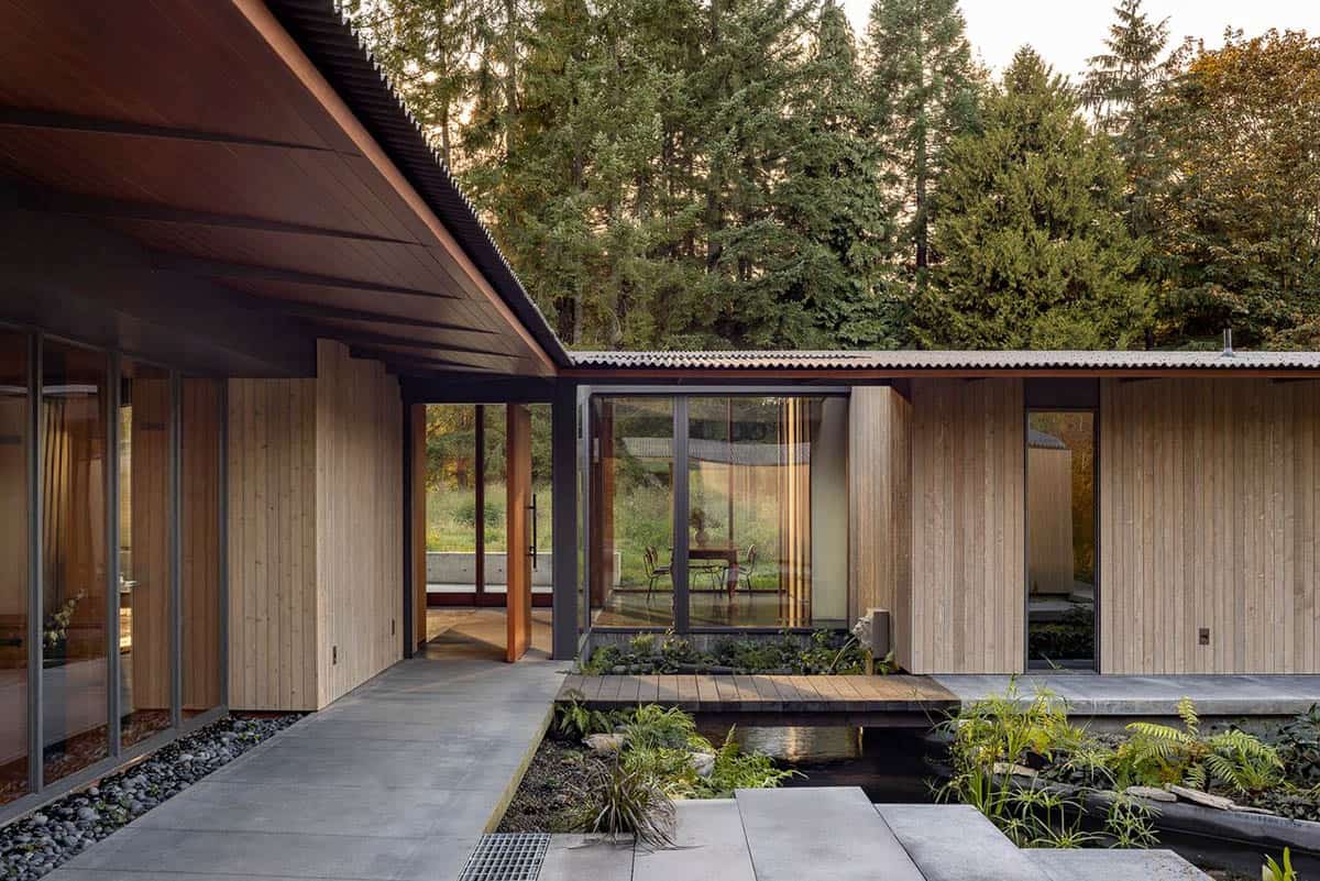 modern home exterior