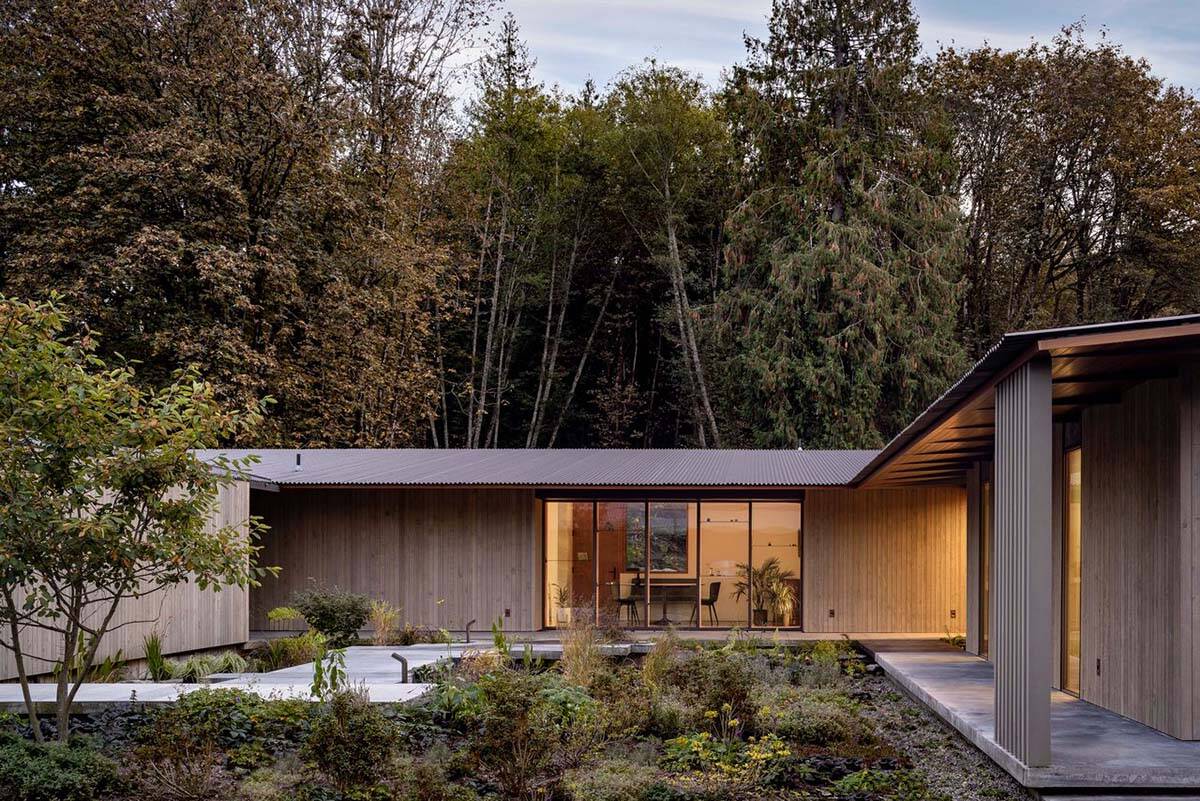 modern home exterior