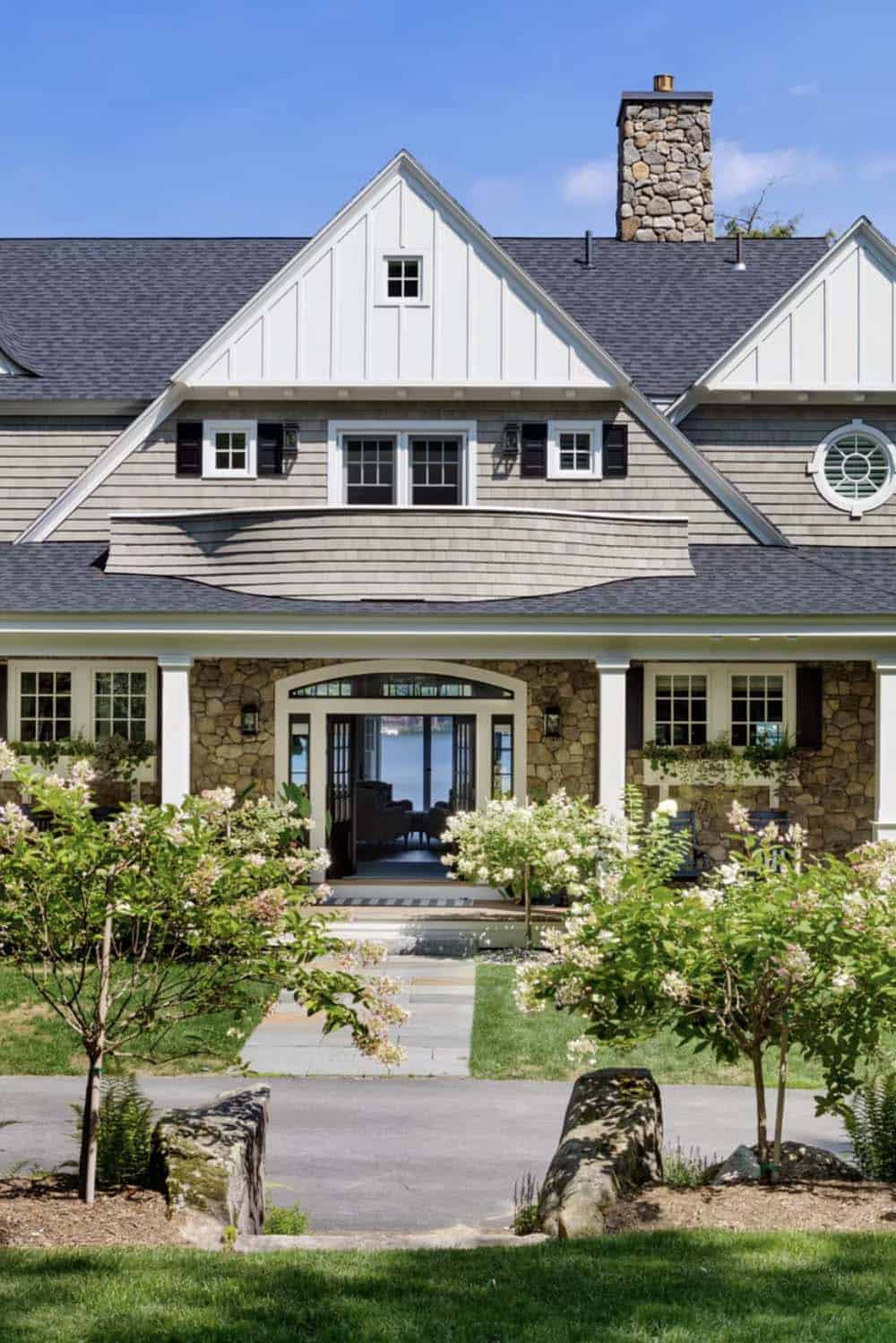 coastal style home exterior