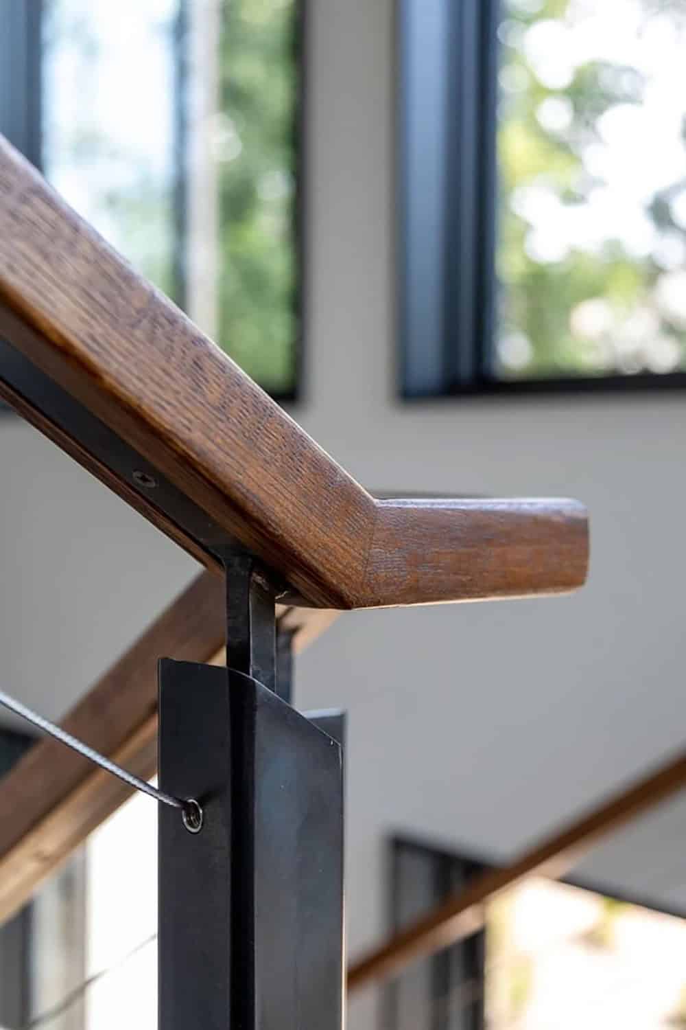 modern staircase detail
