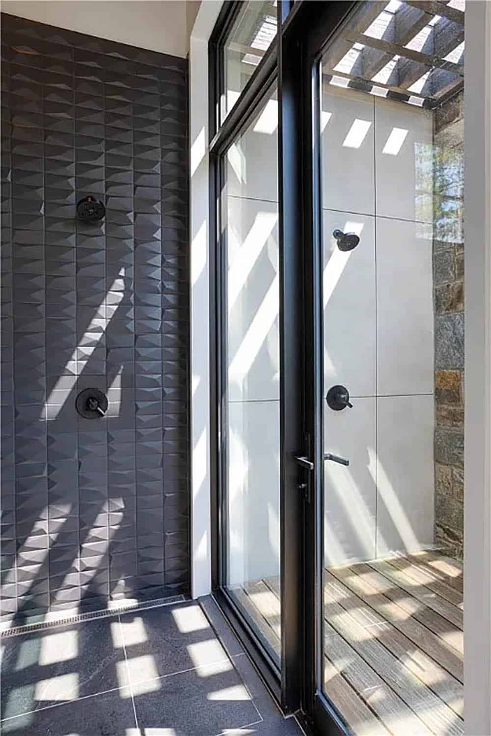 modern bathroom shower