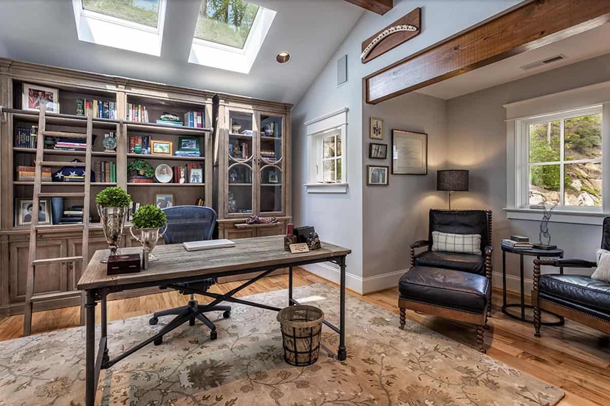 traditional style home office