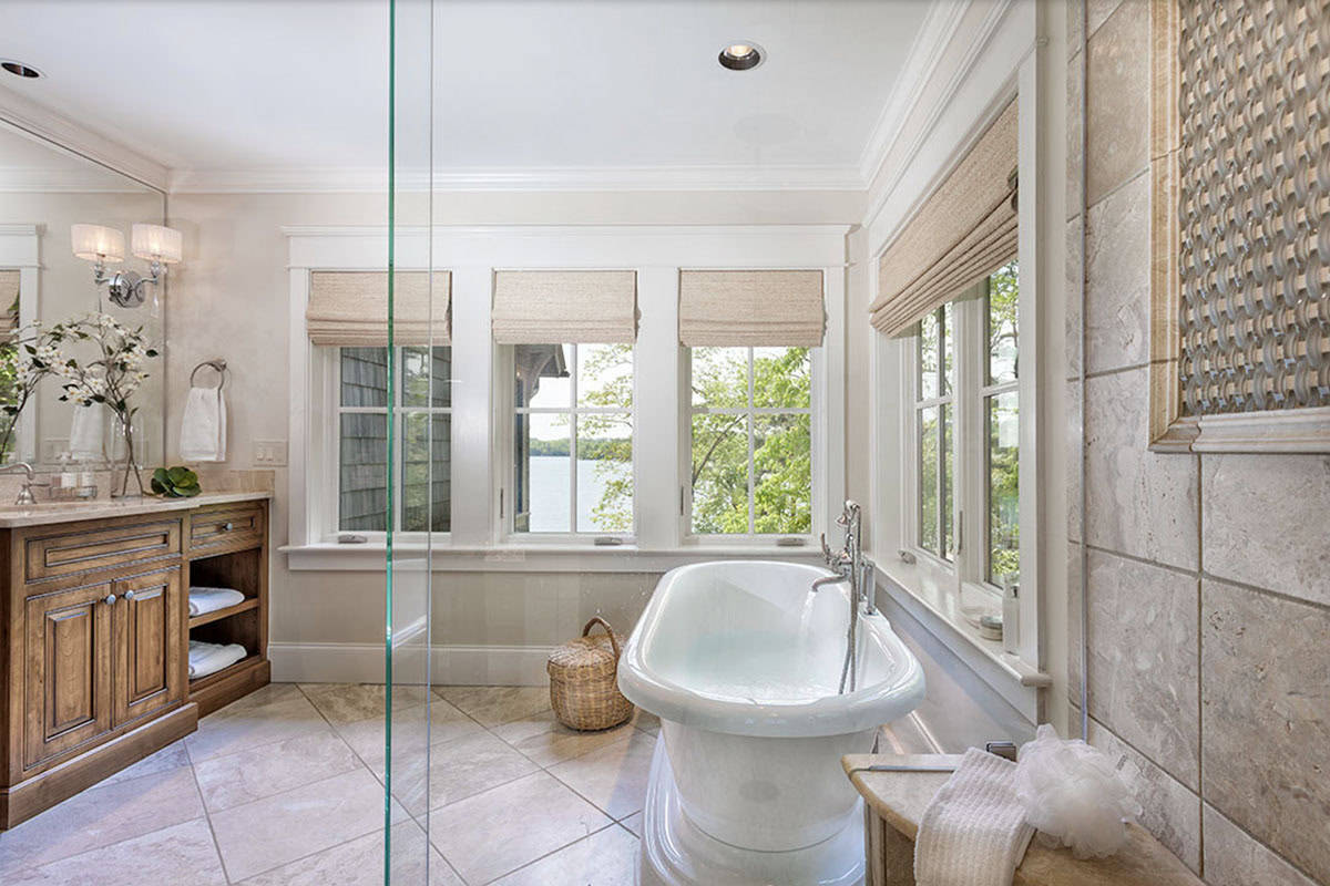 traditional style bathroom