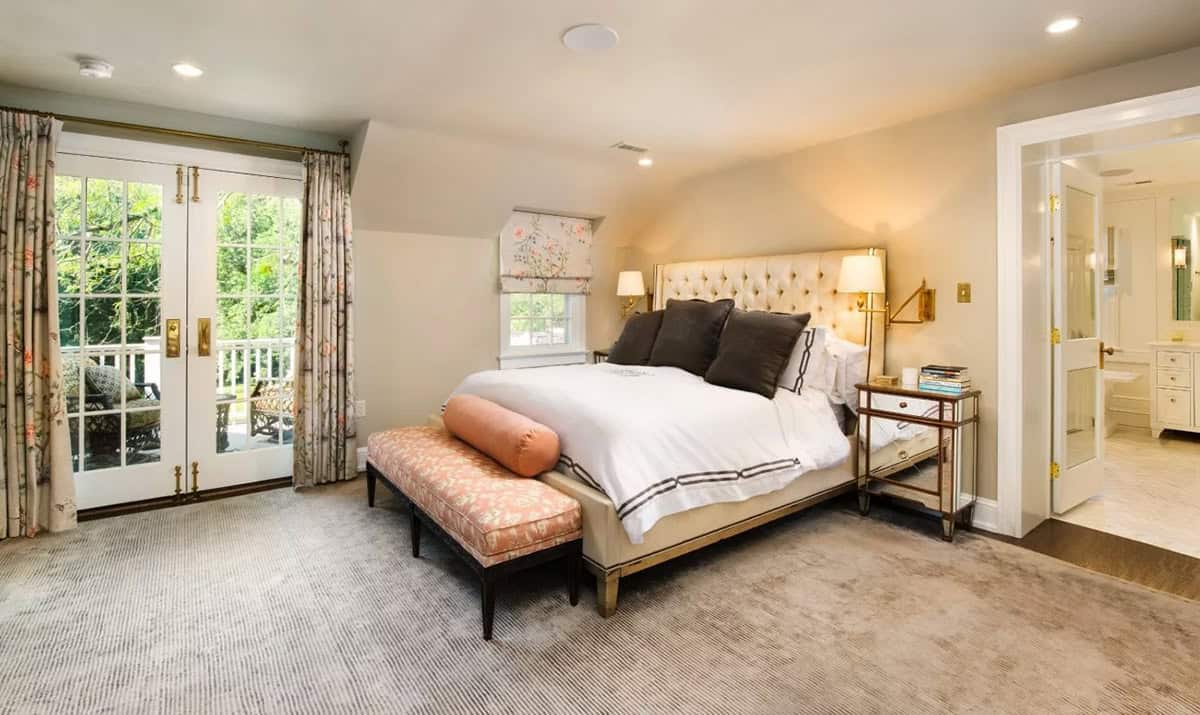 transitional style bedroom