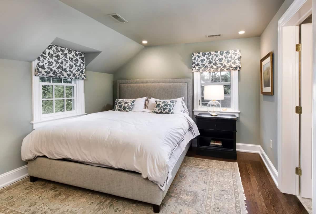 transitional style bedroom