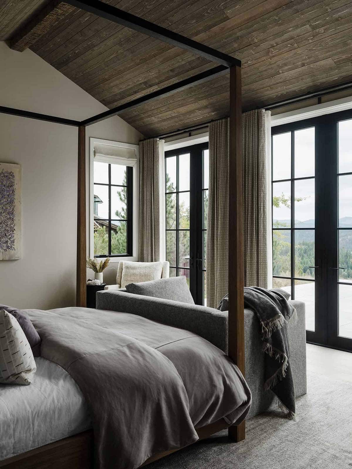 transitional style bedroom
