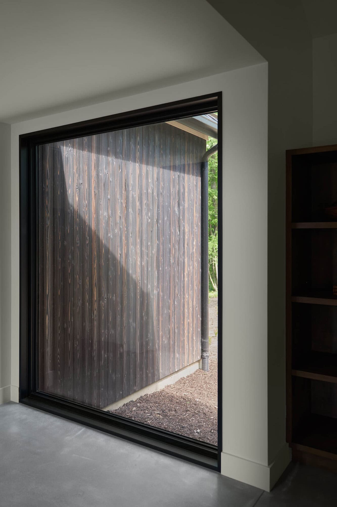 contemporary window detail