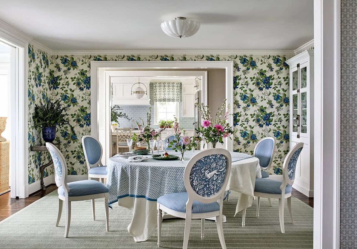 Beach Style Dining Room