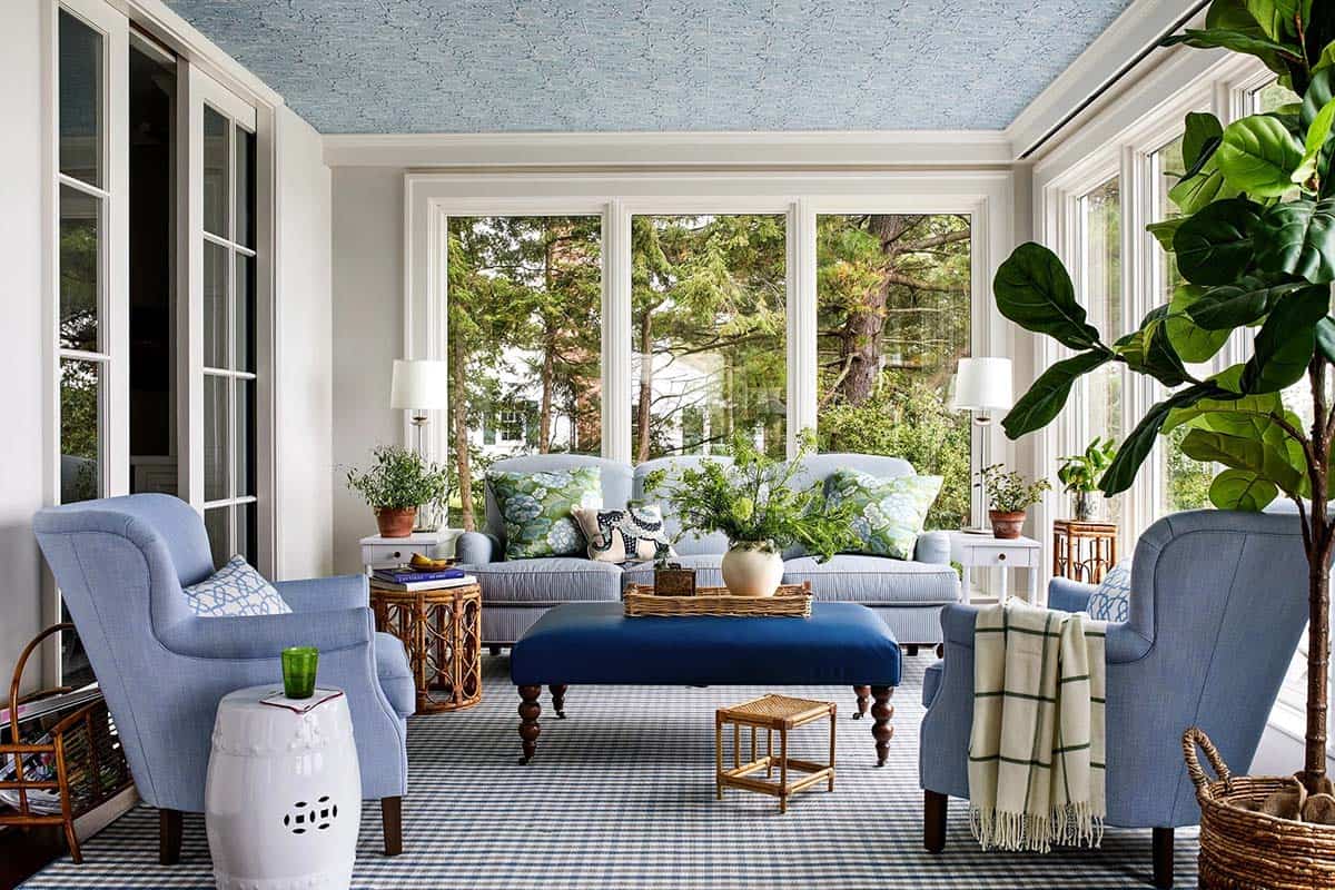 Beach Style Sunroom