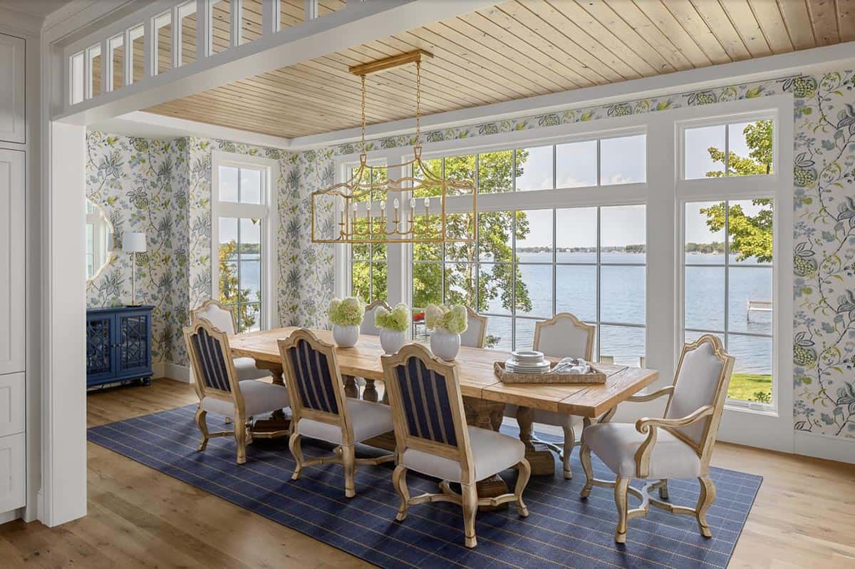 Beach Style Dining Room