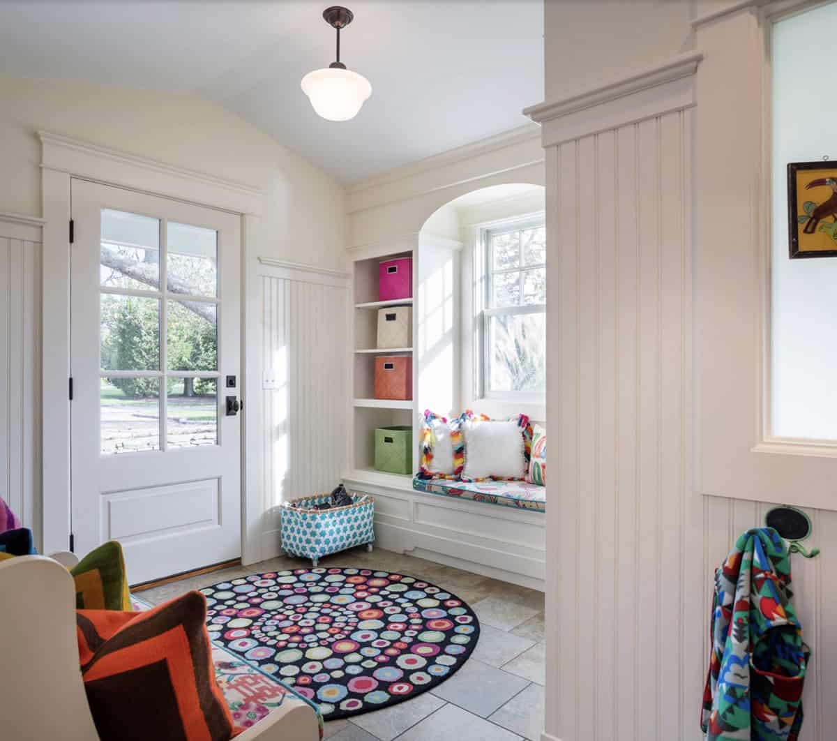 beach style home entry