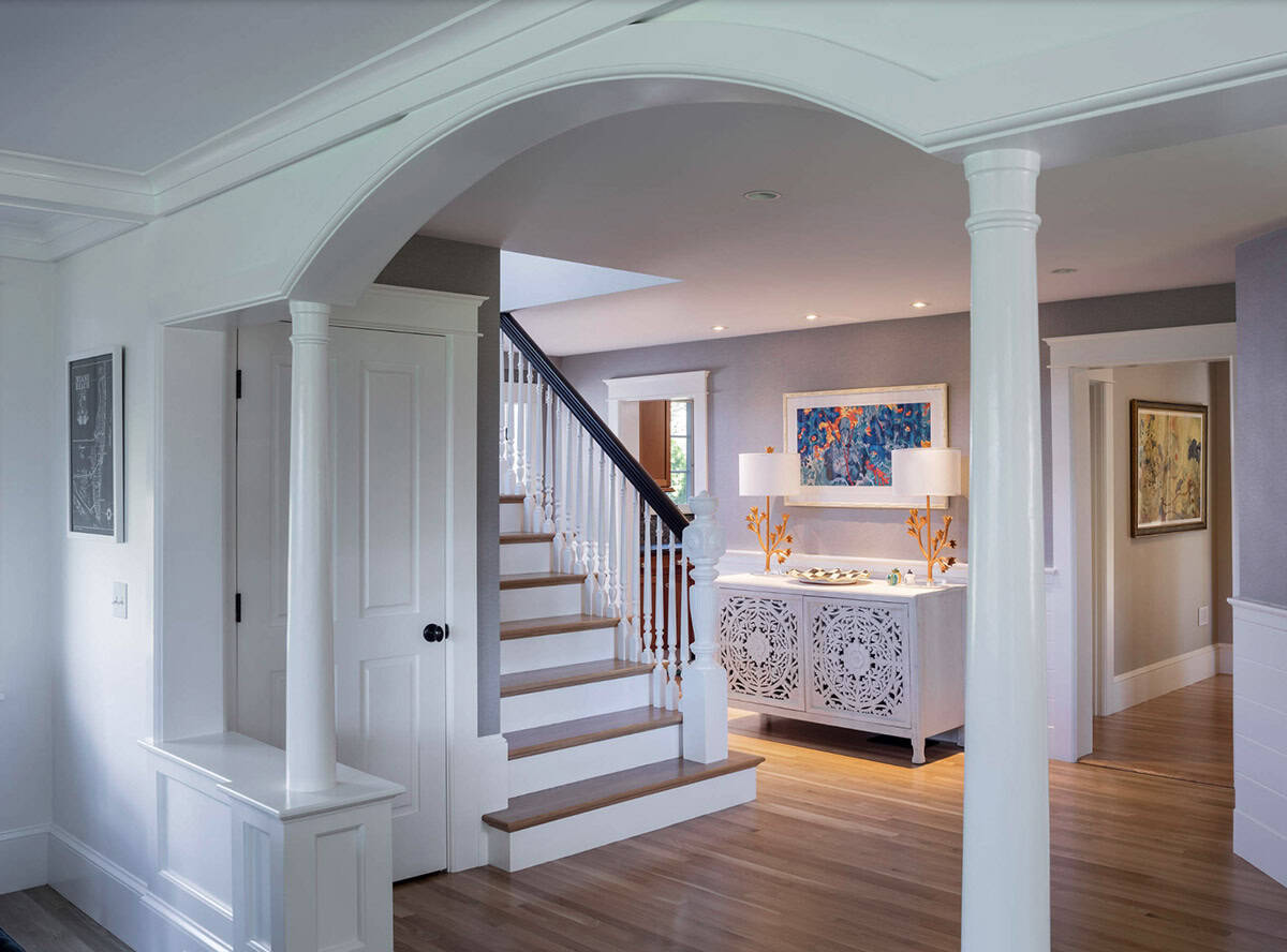 traditional style staircase