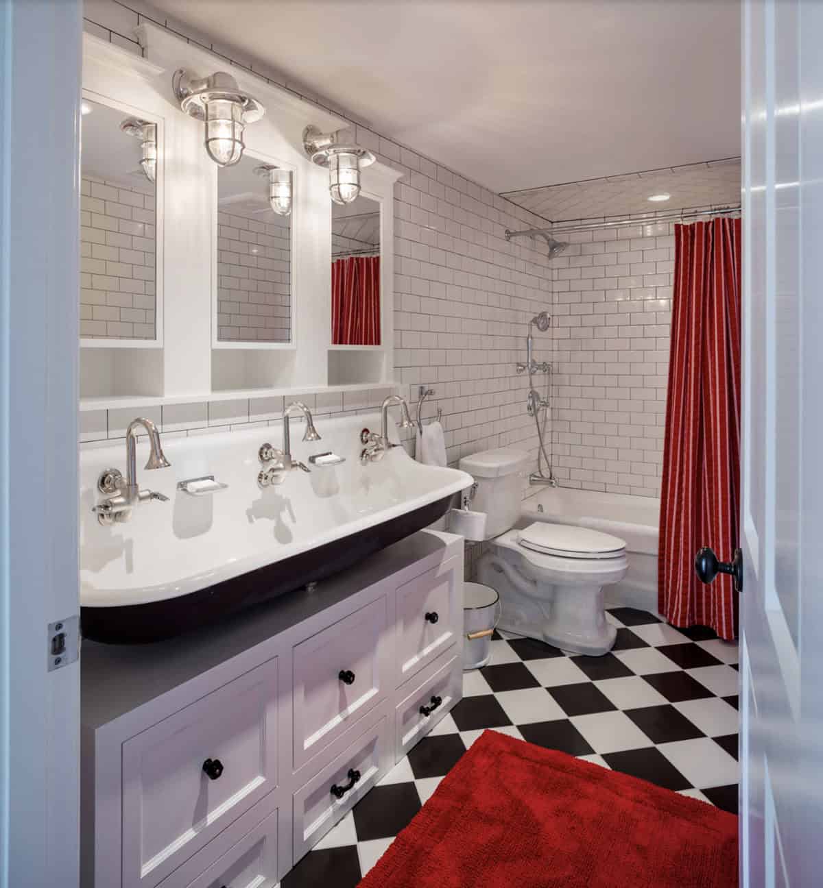 traditional style bathroom