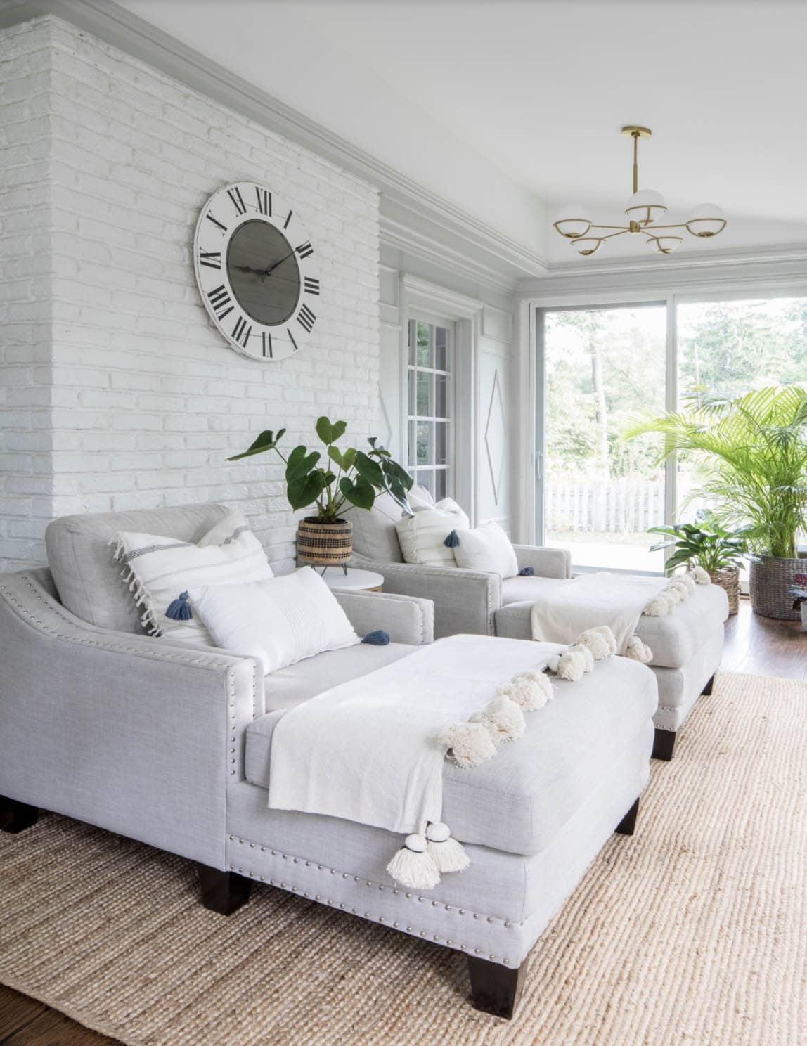 Eclectic Sunroom with plants