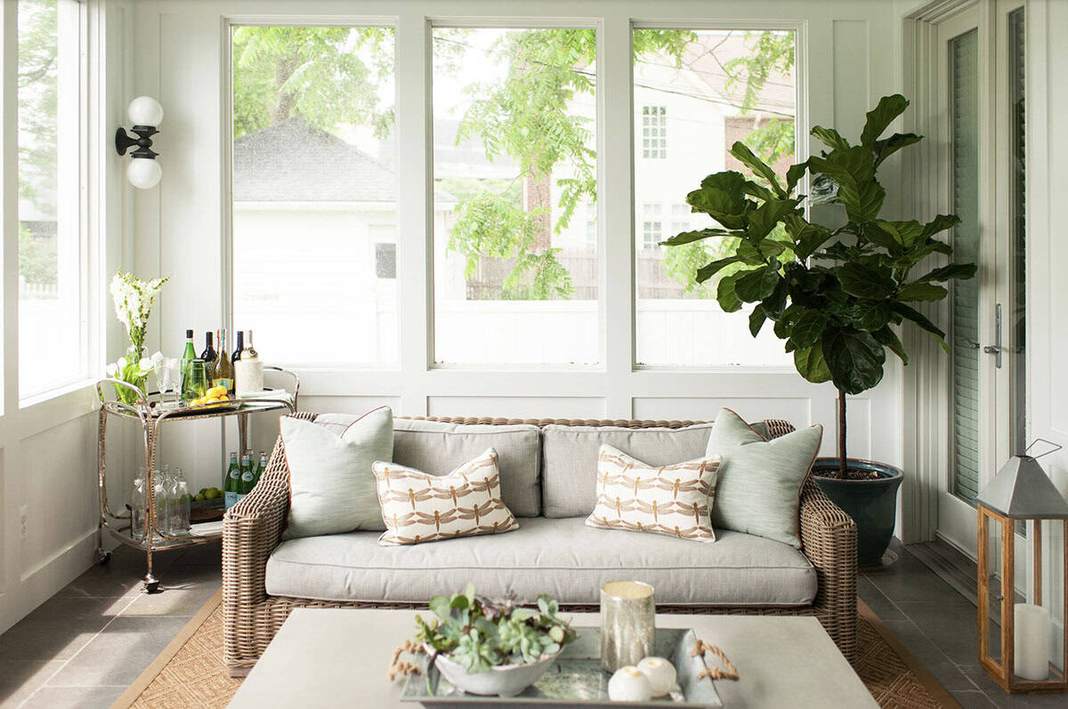 Transitional Sunroom