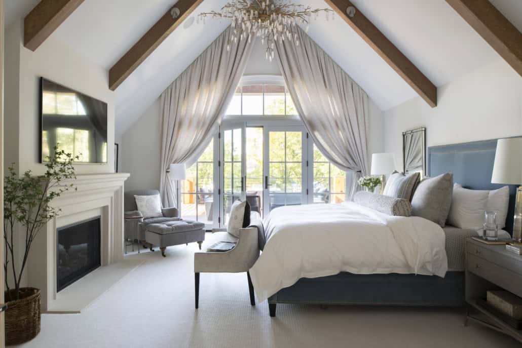 transitional style bedroom