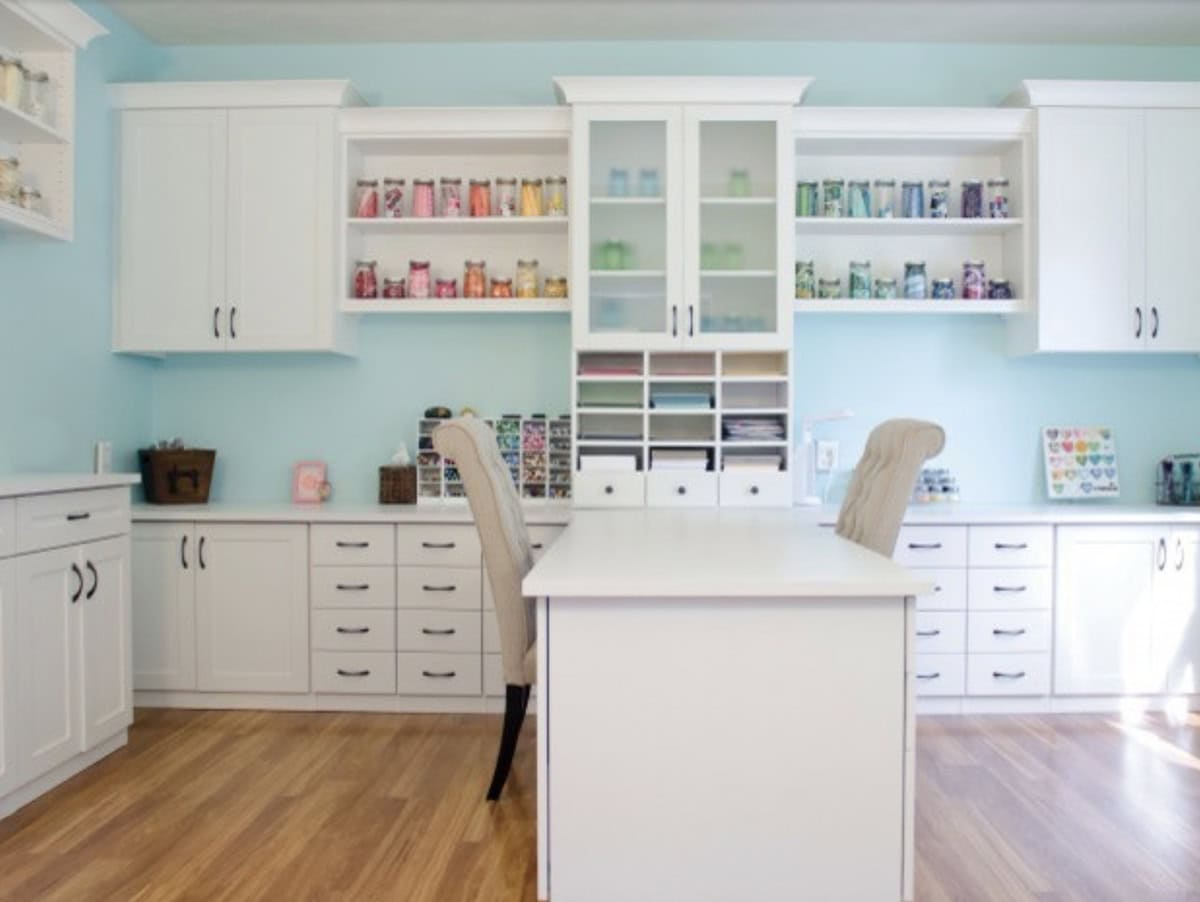 Craft Room Storage & Workspace
