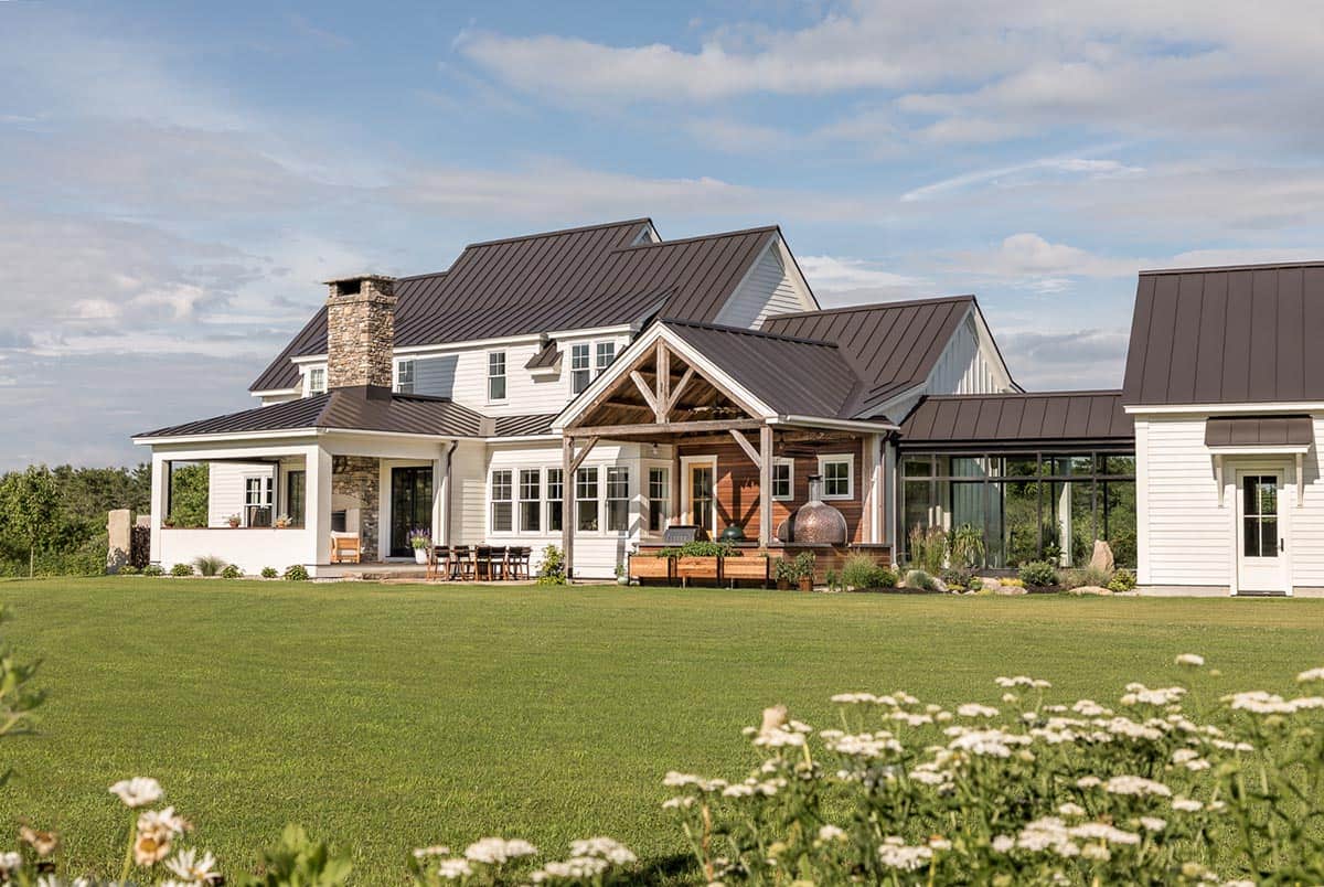 coastal farmhouse exterior