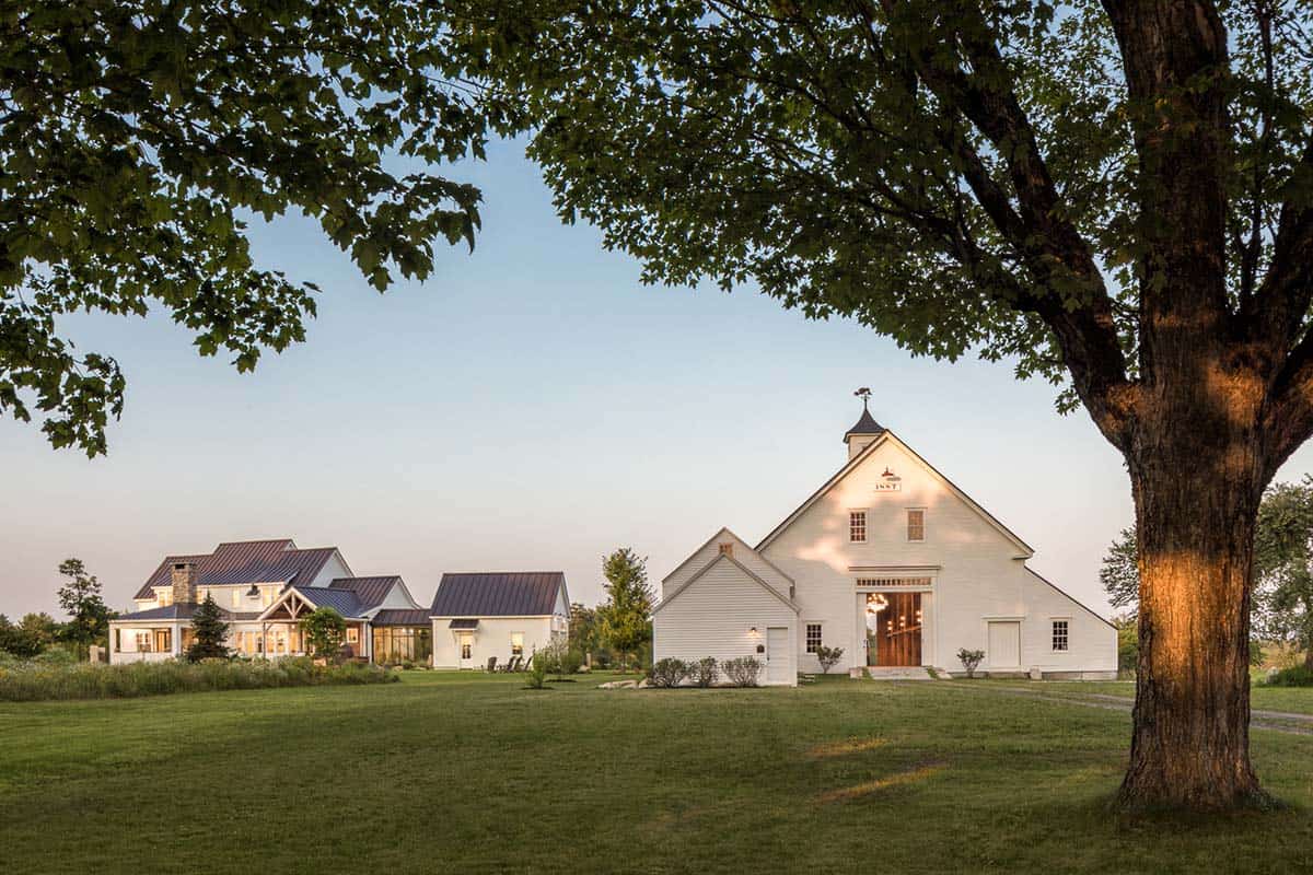 coastal farmhouse exterior