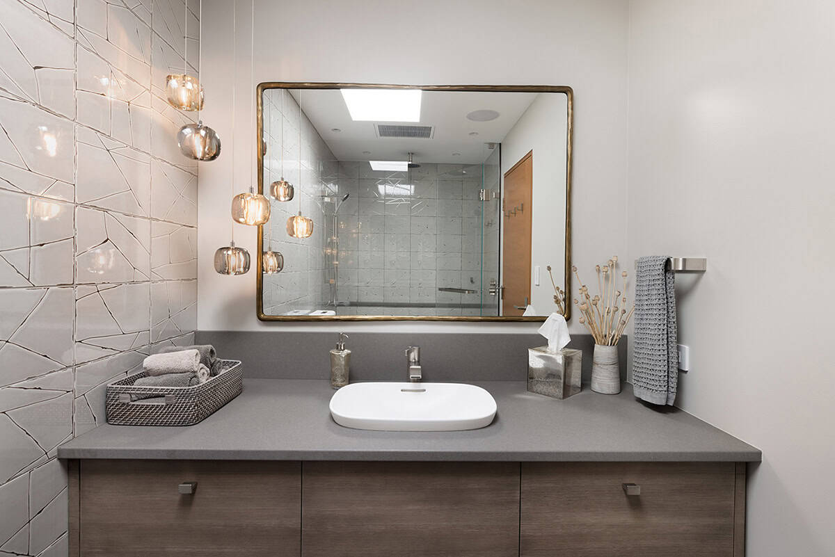 coastal modern bathroom