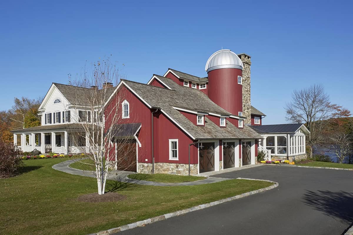 Barn with Observatory Roof