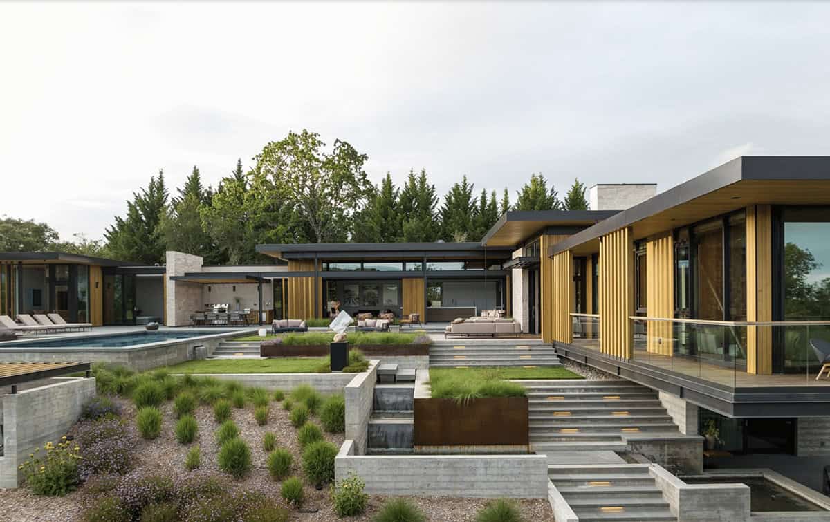 contemporary home exterior