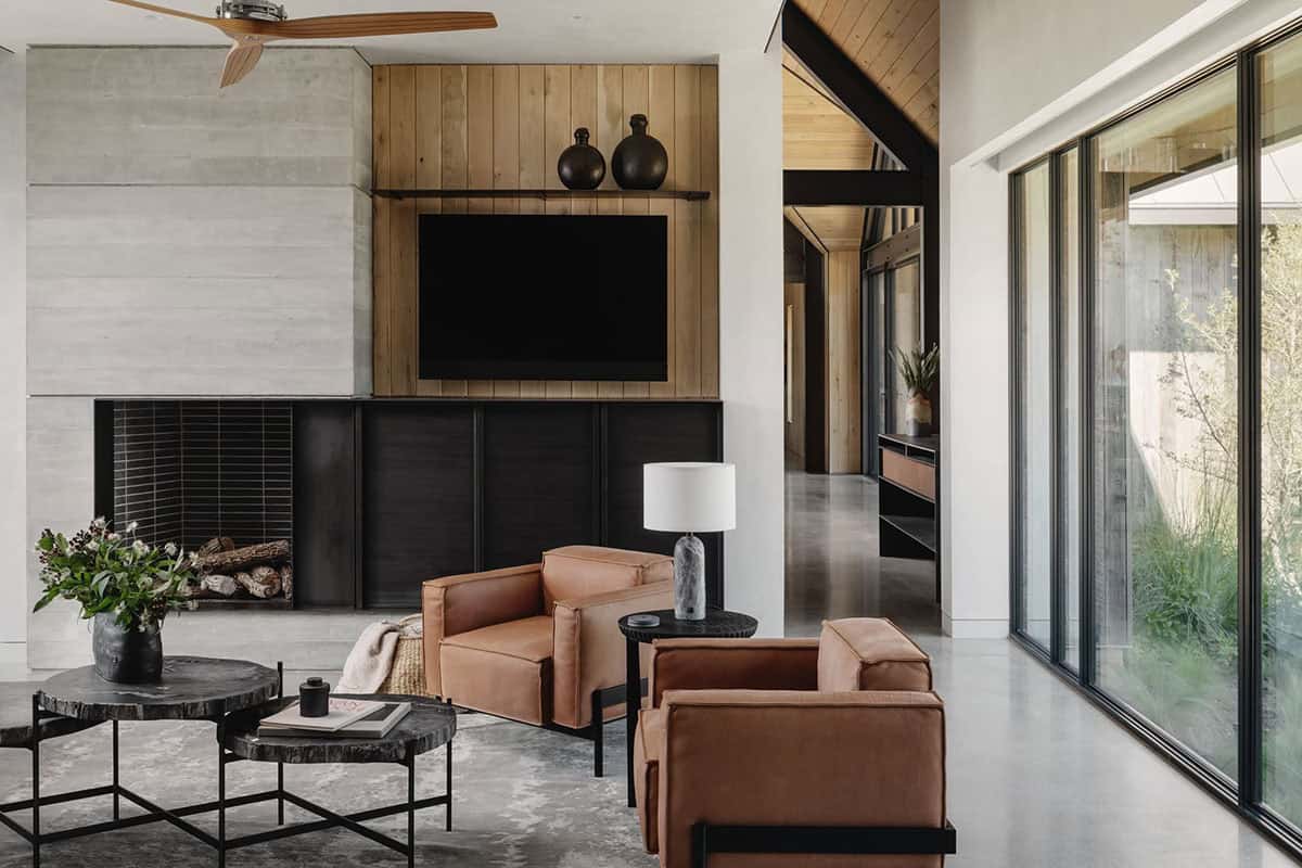 contemporary living room