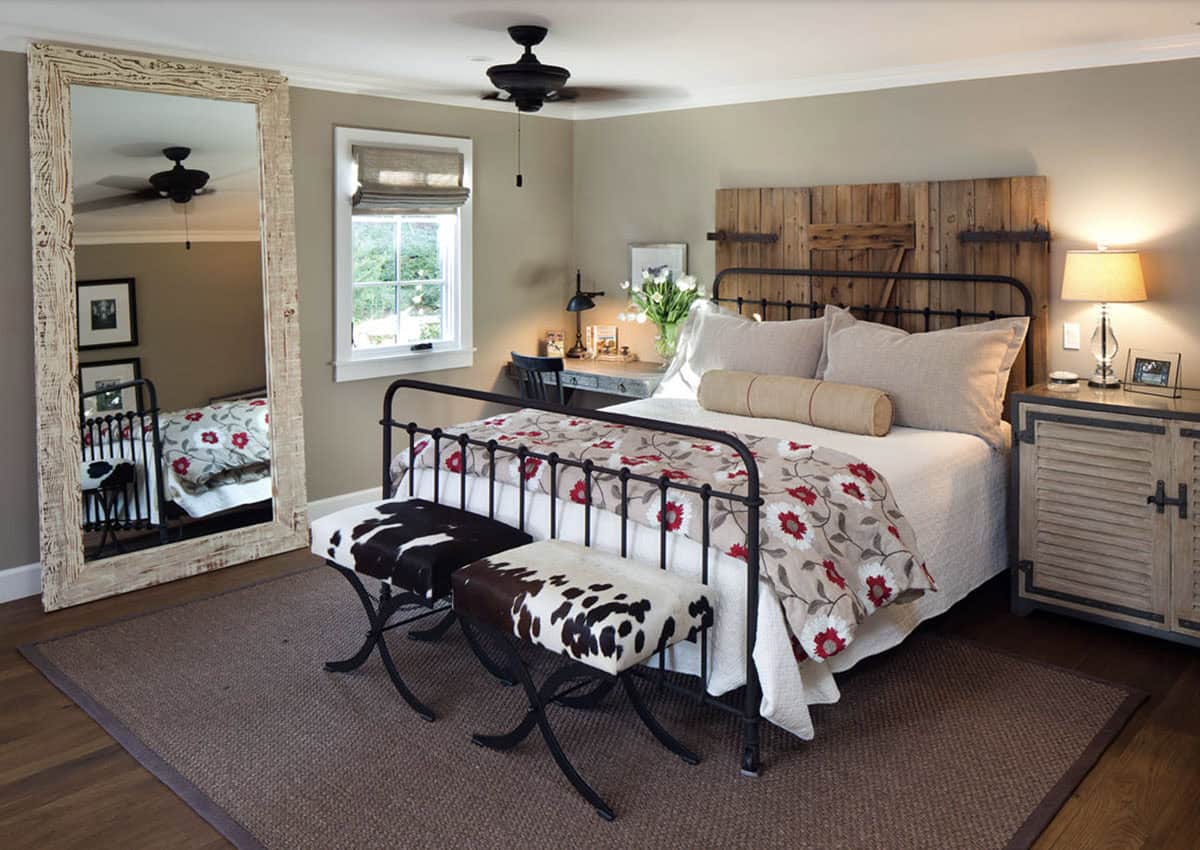 farmhouse style bedroom