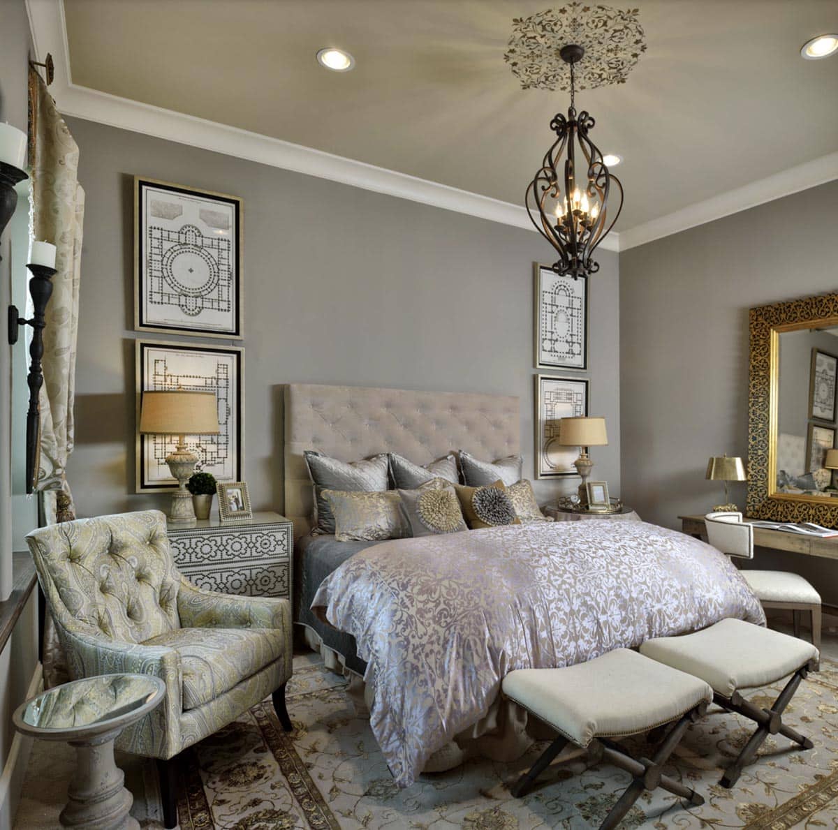 Transitional Bedroom