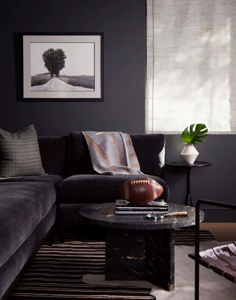 contemporary family room