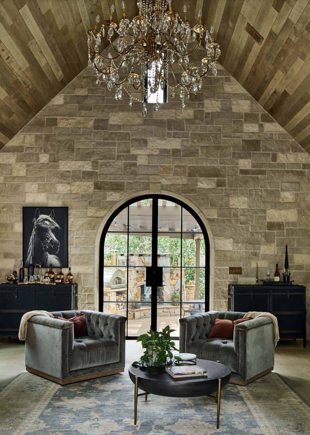 french country home entry