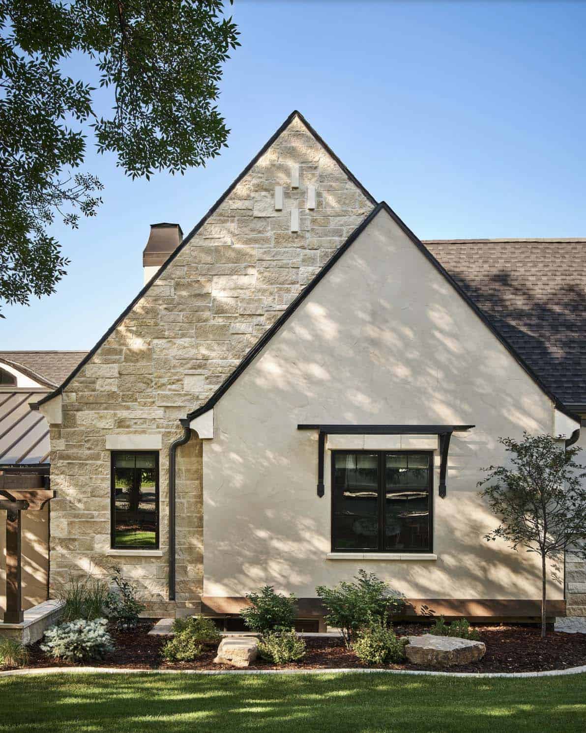 french country home exterior