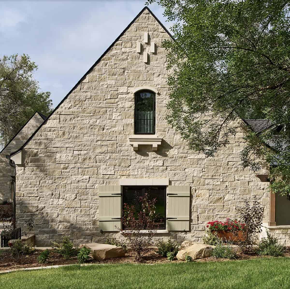 french country home exterior