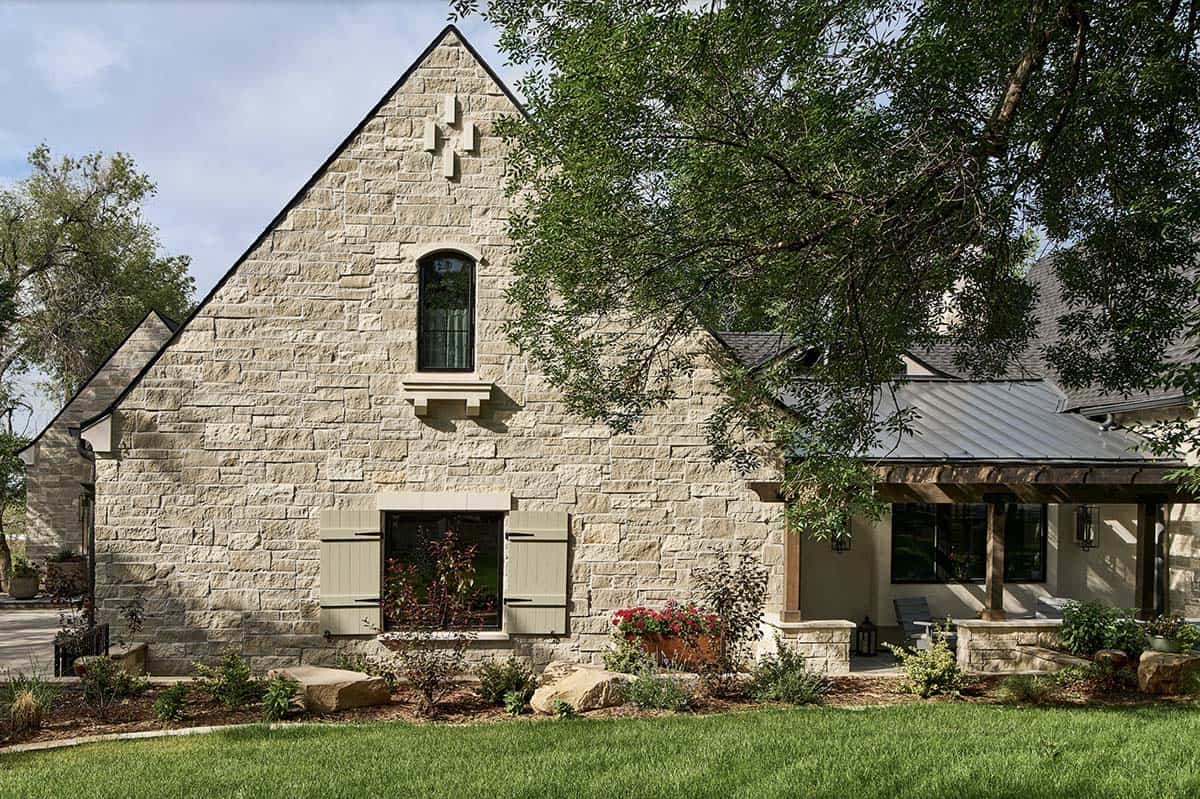 french country home exterior