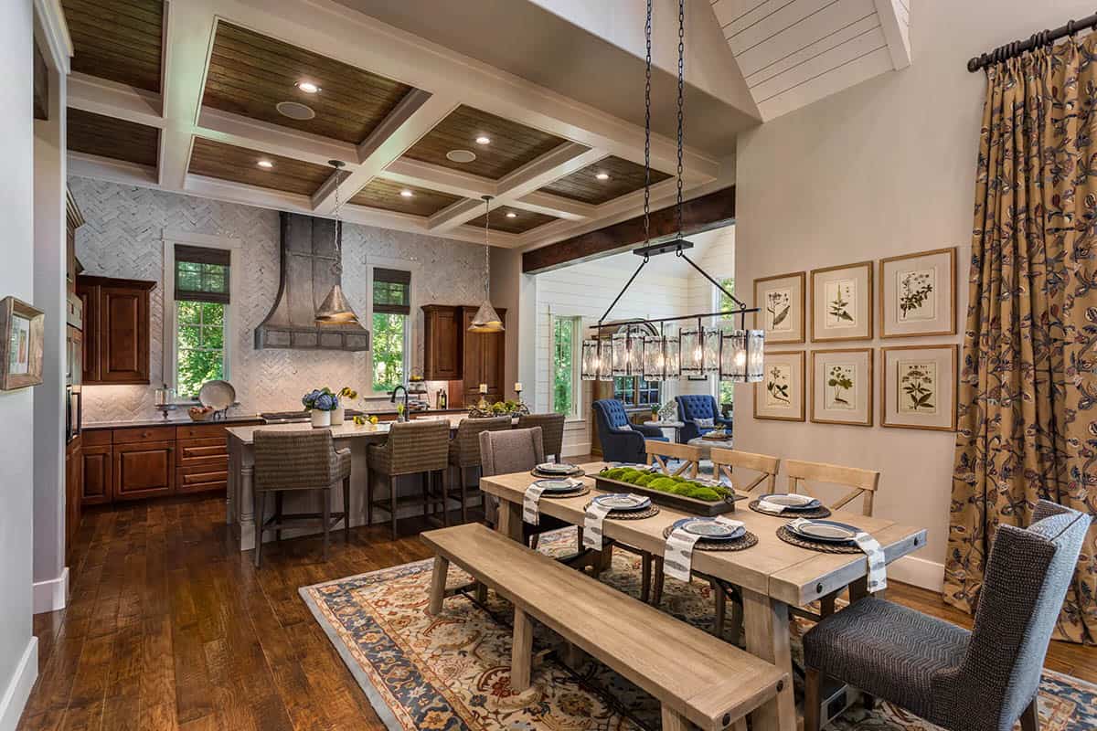 contemporary dining room