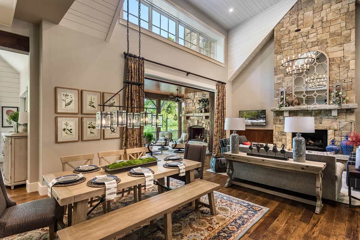 contemporary dining room