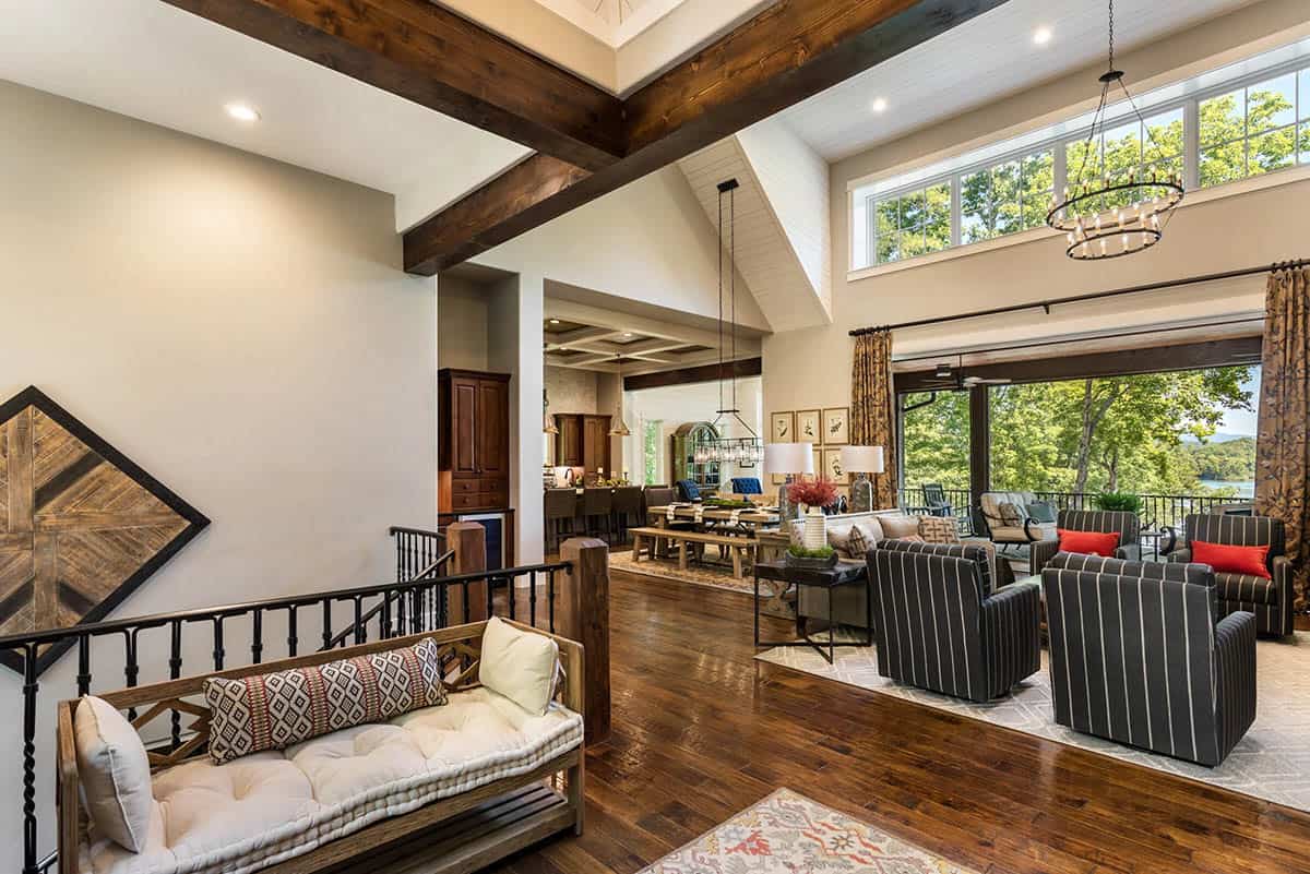 contemporary great room