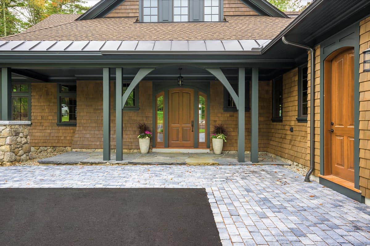 Rustic Lake House Exterior